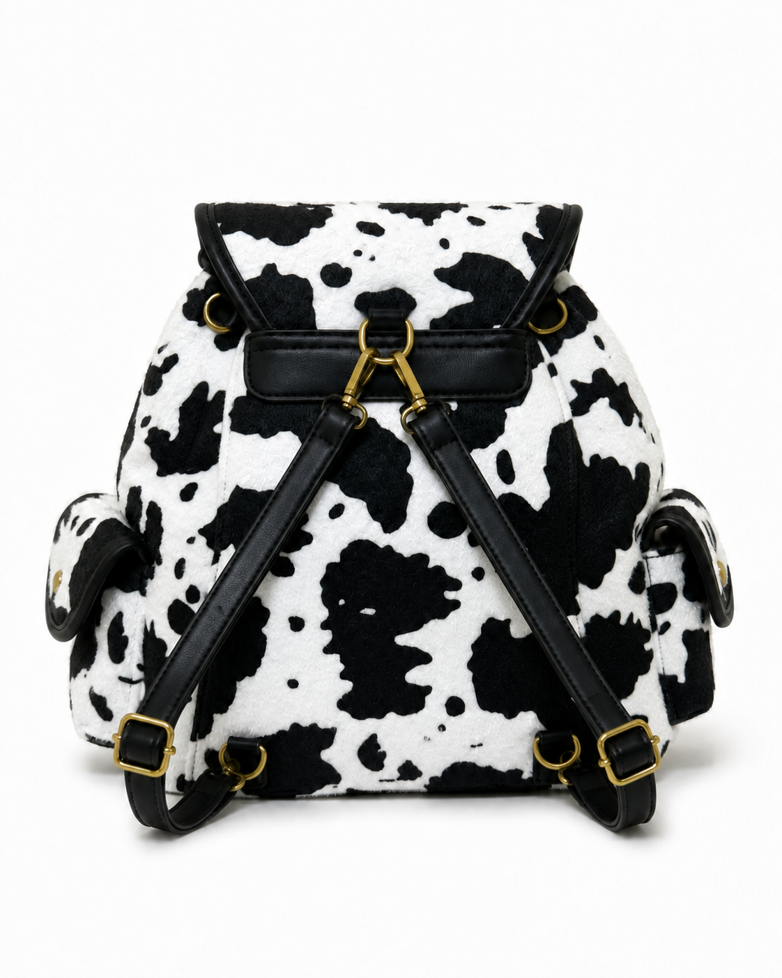 MARIELLA | ЕФЕКТНА ЧАНТА-РАНИЦА В COW PRINT